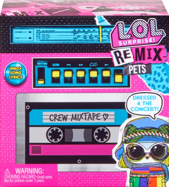 L.O.L. Surprise! Remix Huisdieren Serie A - Minipop - L.O.L. Surprise!