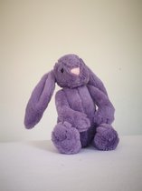 Konijn knuffel Lavender 100% katoen lila