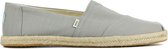 TOMS Espadrilles Dames / Instappers / Damesschoenen - Canvas - Alpargata Rope - Grijs - maat 39