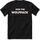 Join The Wolfpack T-Shirt | Saitama Inu Wolfpack Crypto Ethereum kleding Kado Heren / Dames | Perfect Cryptocurrency Munt Cadeau Shirt Maat XL