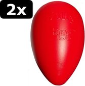 2x JOLLY EGG ROOD 20CM