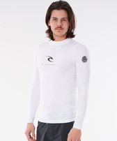 Rip Curl - UV-rashguard voor heren - Corps - Lange mouw - Wit - maat M