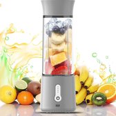 Smoothie Maker Portable - Innovigo - Blender To Go - Portable Blender - Draagbare Blender - 0.5 Liter - Draadloos - USB-C Oplaadbaar - Grijs - BSE