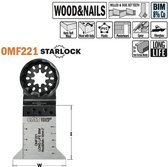 CMT - Multitoolzaagblad voor hout met spijkers, 50mm - Zaagblad - Zagen - Hout - 5 Stuk(s)