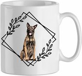 Mok Belgian Malinois 3.1| Hond| Hondenliefhebber | Cadeau| Cadeau voor hem| cadeau voor haar | Beker 31 CL