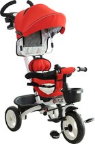 HOMCOM 4-in-1 kinderdriewieler kinderfiets driewieler buggy aluminium metaal 370-061