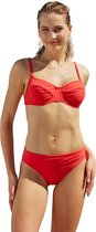 No Gossip Beugel Bikini Set Hoge Taille Zonder Borstkussen RED 44