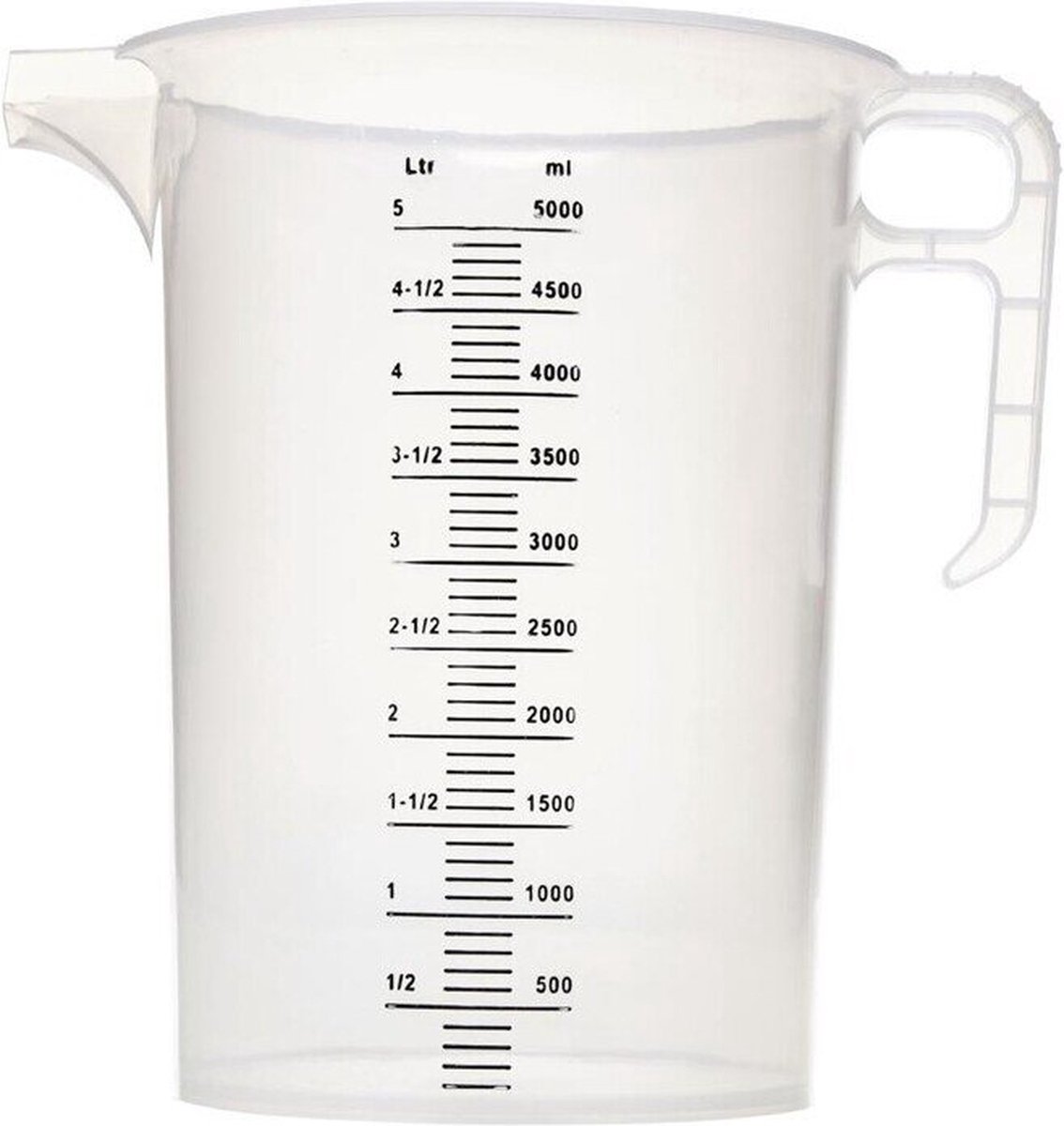 Polypropyleen Maatbeker 5l - Pro-Measures FD329 - Restaurant - Hotel - Professioneel