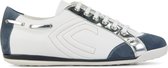 La Cabala Sneakers Dames - Lage sneakers / Damesschoenen - Suède - L902024NGK0327E42     -  Wit combi - Maat 37.5