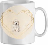 Mok poedel 1.1| Hond| Hondenliefhebber | Cadeau| Cadeau voor hem| cadeau voor haar | Beker 31 CL