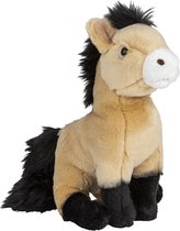 Pluche Przewalski paard knuffel van 18 cm - Dieren speelgoed knuffels cadeau - Paarden Knuffeldieren/beesten