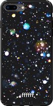 iPhone 8 Plus Hoesje TPU Case - Galactic Bokeh #ffffff