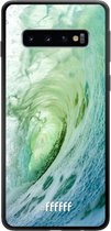 Samsung Galaxy S10 Hoesje TPU Case - It's a Wave #ffffff