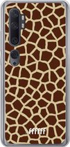 Xiaomi Mi Note 10 Hoesje Transparant TPU Case - Giraffe Print #ffffff