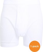 Ceceba heren boxer met gulp (1-pack) - dubbelrib - wit - Maat: 3XL