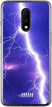 OnePlus 7 Hoesje Transparant TPU Case - Thunderbolt #ffffff