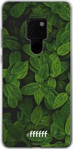 Huawei Mate 20 Hoesje Transparant TPU Case - Jungle Greens #ffffff