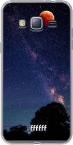 Samsung Galaxy J3 (2016) Hoesje Transparant TPU Case - Full Moon #ffffff