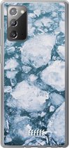 Samsung Galaxy Note 20 Hoesje Transparant TPU Case - Arctic #ffffff