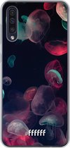 Samsung Galaxy A50s Hoesje Transparant TPU Case - Jellyfish Bloom #ffffff