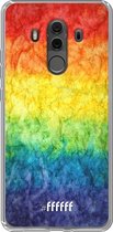 Huawei Mate 10 Pro Hoesje Transparant TPU Case - Rainbow Veins #ffffff