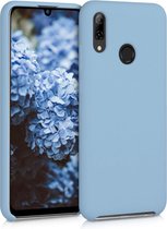 kwmobile telefoonhoesje voor Huawei P Smart (2019) - Hoesje met siliconen coating - Smartphone case in duifblauw