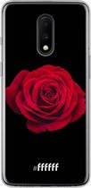 OnePlus 7 Hoesje Transparant TPU Case - Radiant Rose #ffffff