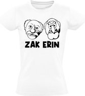 Zak erin! dames t-shirt | muppetshow | kermit de kikker | lazer op | krijg de ... |  Wit