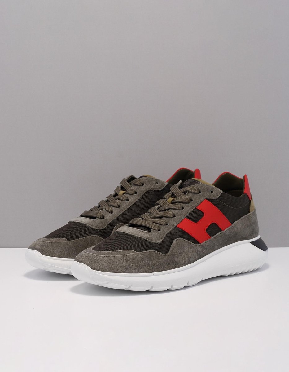 Hogan hxm3710aj18 sneakers heren groen groen pdk 51ae khaki suede 43 (9) |  bol.com