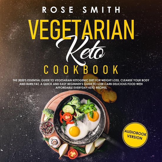 Vegetarian Keto Cookbook - cover