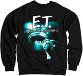 E.T. Sweater/trui -S- Duotone Zwart