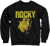 Rocky Sweater/trui -L- Sylvester Stallone Zwart