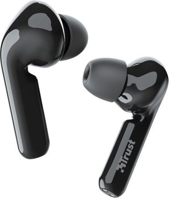 Snel Dij Stoutmoedig Trust Nika Touch XP Bluetooth Headset In-Ear Draadloze Oordopjes Zwart |  bol.com