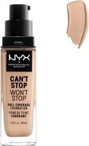NYX Professional Makeup Can't Stop Won't Stop Foundation - Vanilla CSWSF06 - Full Coverage