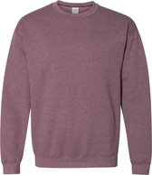 Gildan Zware Blend Unisex Adult Crewneck Sweatshirt voor volwassenen (Heather Sport Dark Maroon)
