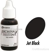 Ranger archival ink reinker - Jet black