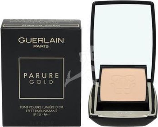 Guerlain Parure Gold Radiance Powder foundation make-uppoeder - 02 Light Beige - SPF15 - Guerlain