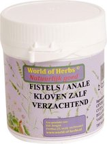 World of herbs fytotherapie fistels / anale kloven zalf (50 GR)