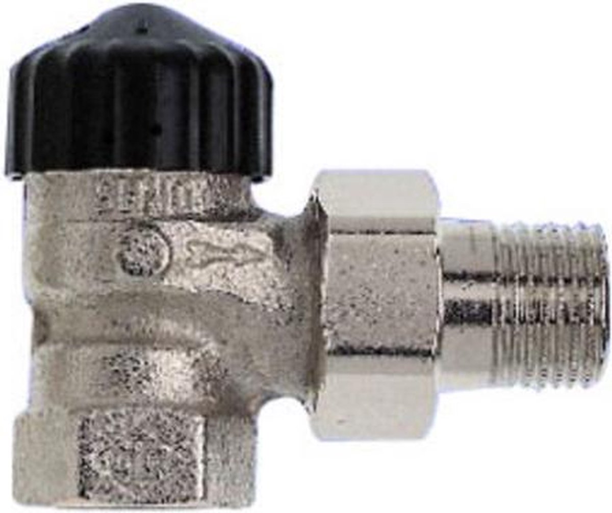Heimeier Radiatorafsluiter Therm- Radiatorafsl- Standaard- Haaks- Dn10- Vern-
