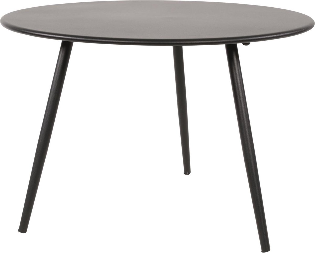 Lesli Living Table d'appoint Rafael 45x35 cm noir