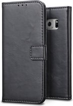geschikt voor Samsung Galaxy S7 extra luxe Wallet Case, leren Book-style cover hoesje