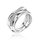 ZINZI ring ZIR1790 - Zilver 925 - Zirkonia