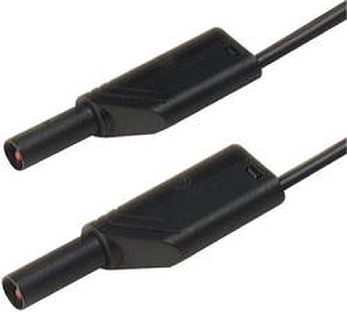 SKS Hirschmann MLS WS 200/2,5 sw Veiligheidsmeetsnoer Banaanstekker 4 mm Banaanstekker 4 mm 2.00 m Zwart 1 stuk(s)