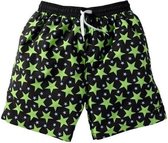 Beco Zwemshort Jongens Polyester Zwart/groen Mt 152
