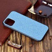 Voor iPhone 11 schokbestendig glitter poederpasta huid TPU beschermhoes (blauw)