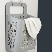 Vuile wasmand Huishoudelijke muur Hangende wasmand (grijs)