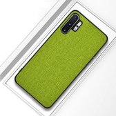 Voor Samsung Galaxy A32 5G schokbestendige stoffen textuur PC + TPU beschermhoes (groen)