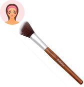Sefiros - Red Wood Angular Blush Brush Angled brush on blush with a handle made of red wood -