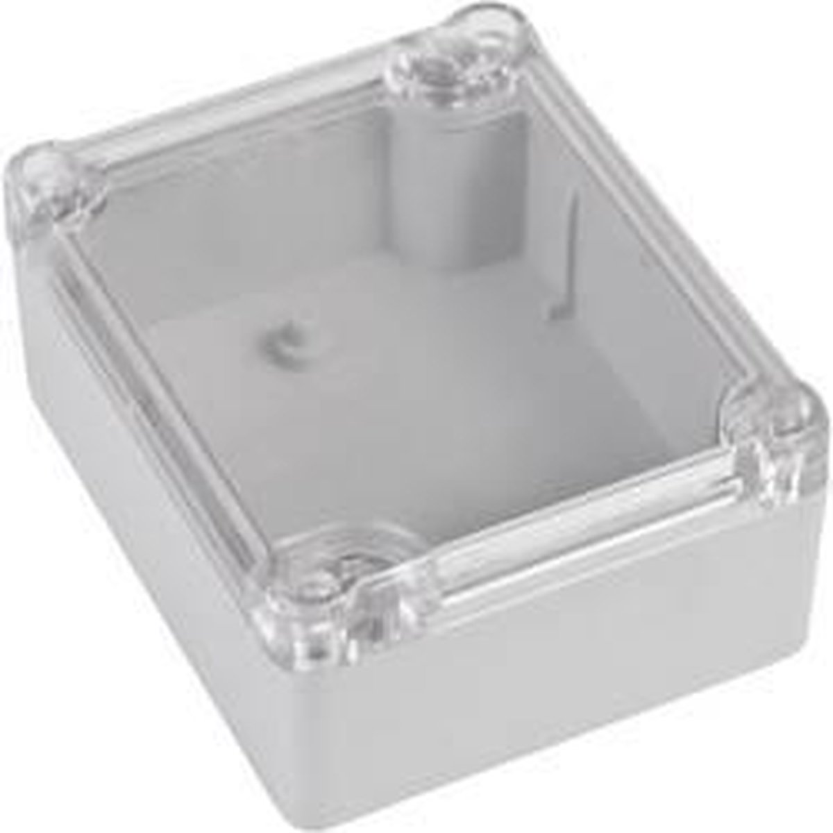 TRU COMPONENTS TC-7910960 TC-7910960 Universele behuizing 89 x 75 x 41 ABS-PC Grijs 1 stuk(s)