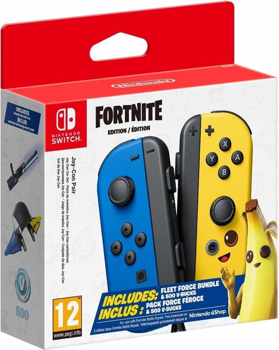 Nintendo Switch Joy-Con Controller paar - Blauw en Geel - Limited Edition |  bol.com
